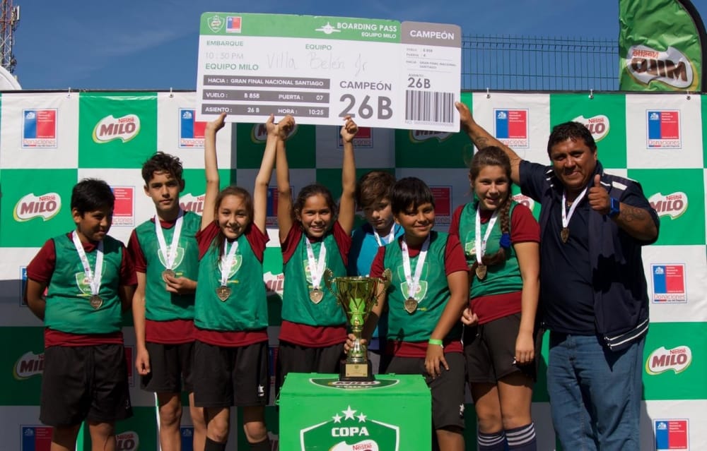 Menores de Concepción compitieron en campeonato nacional de baby fútbol