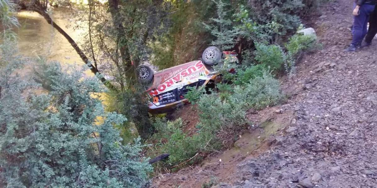 El drama del piloto que volcó en el Rally Mundial y quedó abandonado día y noche en la ruta