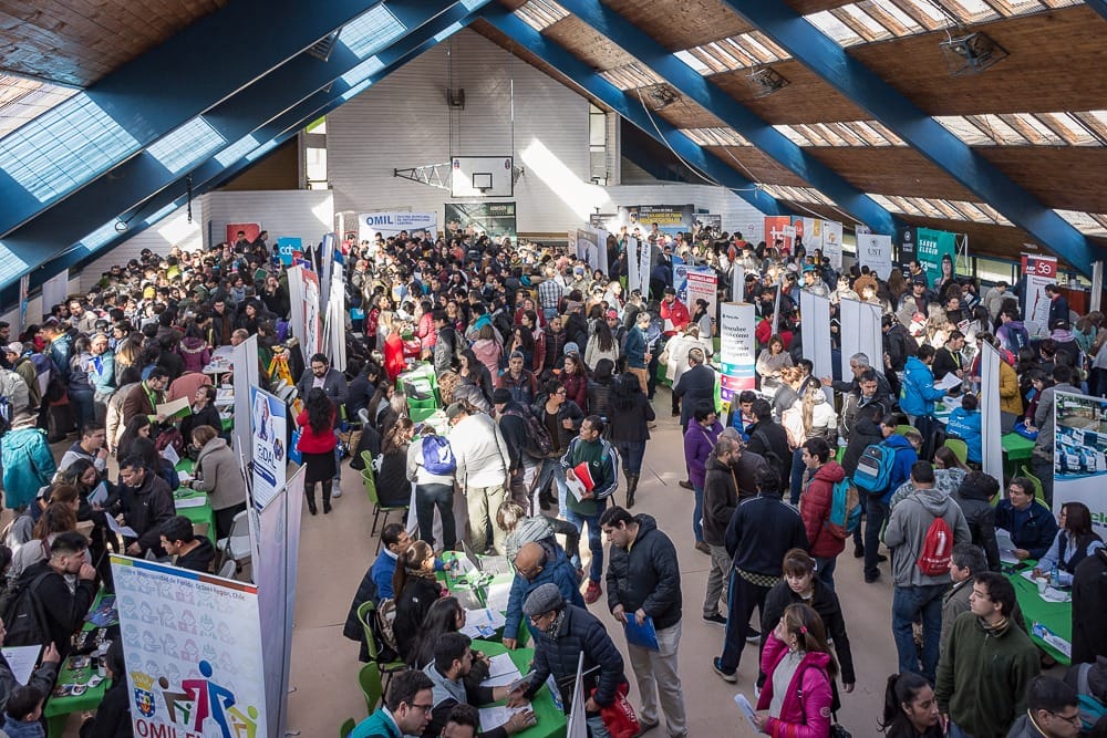 Feria laboral ofreció 1000 puestos de trabajo en San Pedro de la Paz