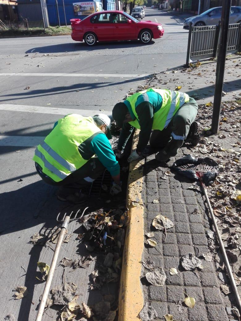 Refuerzan trabajo en las calles por fuertes precipitaciones