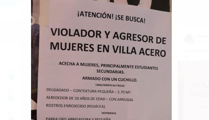Advierten presencia de abusador rondando a escolares en Hualpén: vecinos pegan carteles en las calles