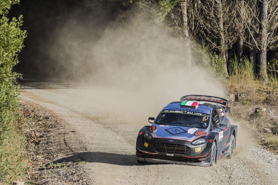 Las imágenes que dejaron las pruebas del Rally Mundial con accidente incluido