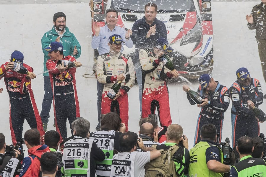 Así se vivió el final del Rally Mundial en Concepción