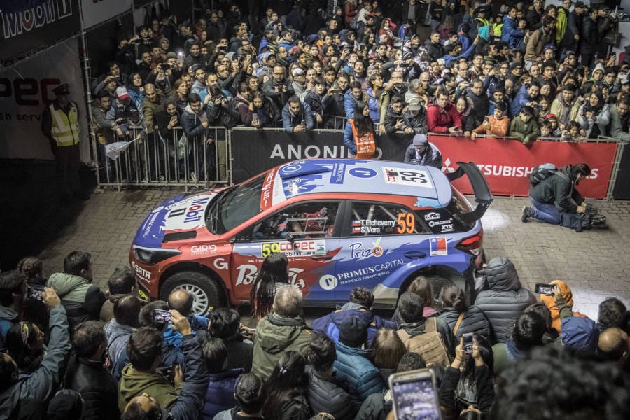 Concepción: Las imágenes que dejó la partida protocolar del rally