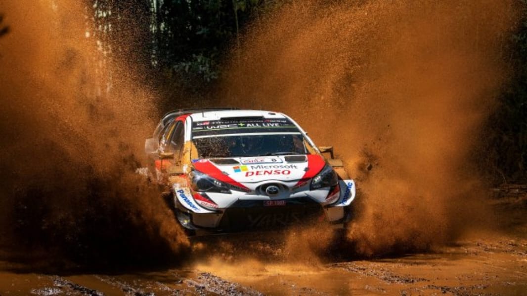 Ott Tänak se queda con el podio en la primera jornada del Rally Mundial en el Biobío
