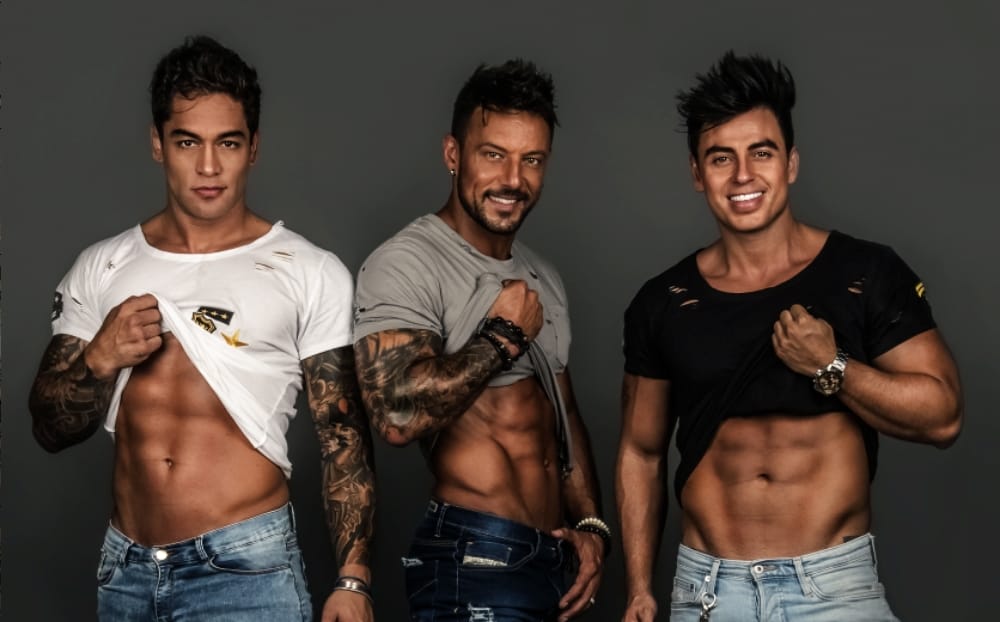 Thiago, Fabricio y Bruno se presentarán gratis en el céntrico mall de Concepción