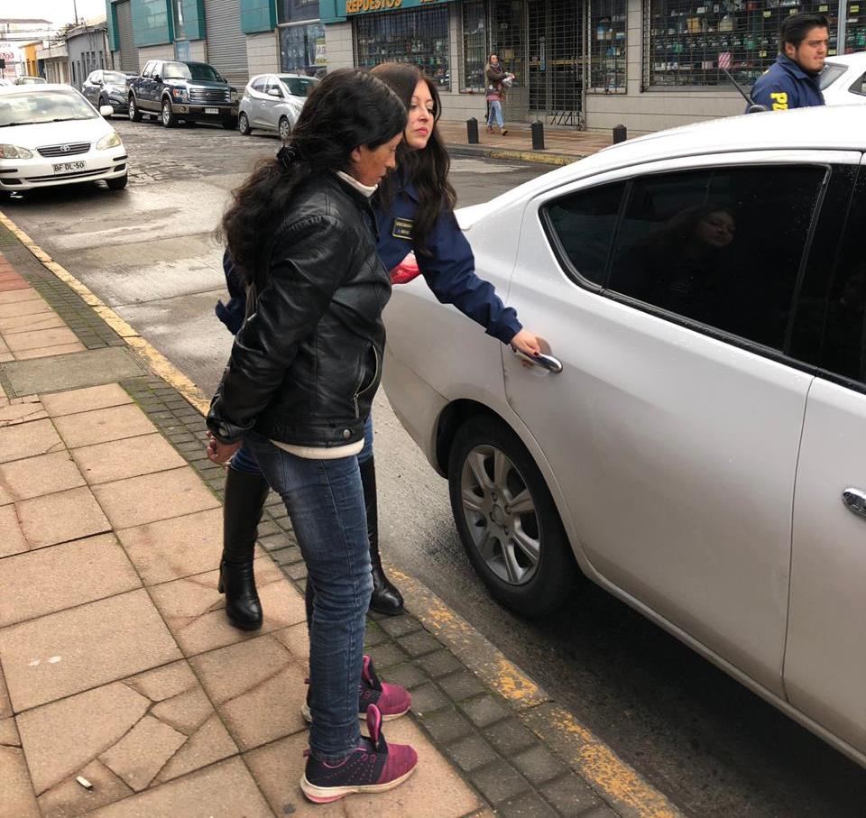 Detienen a mujer por abuso de menor de 12 años en Chiguayante
