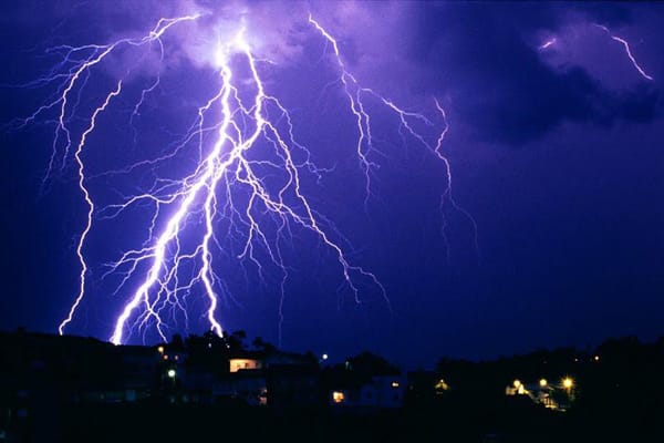 Dirección de Meteorología pronosticó tormentas eléctricas para hoy en Concepción