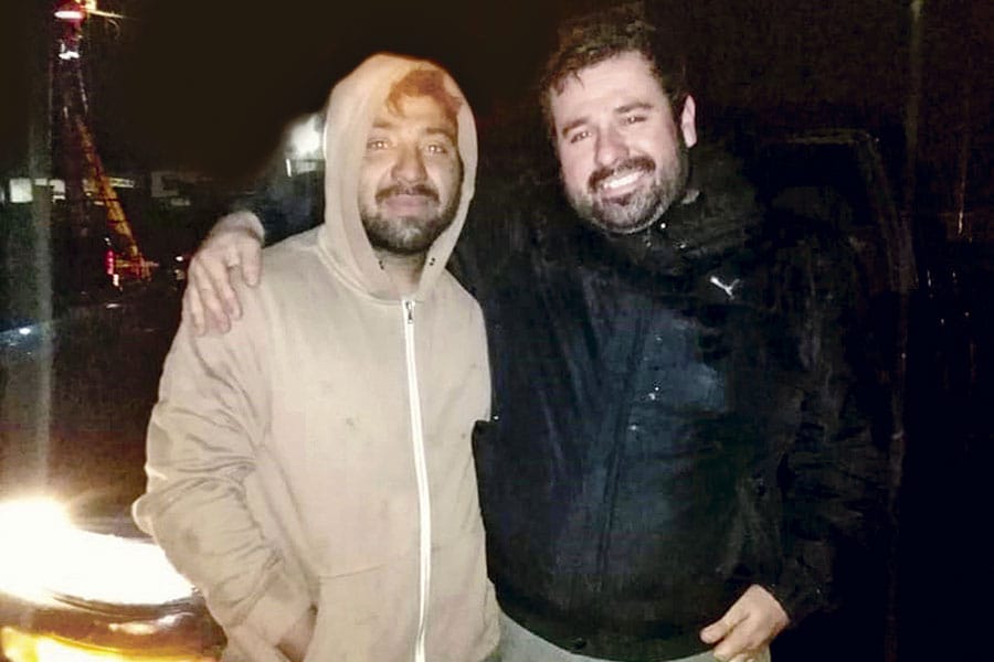 Salvada de película: amigo “gordo” del tornado en Los Ángeles dijo que “lo volvería a hacer”
