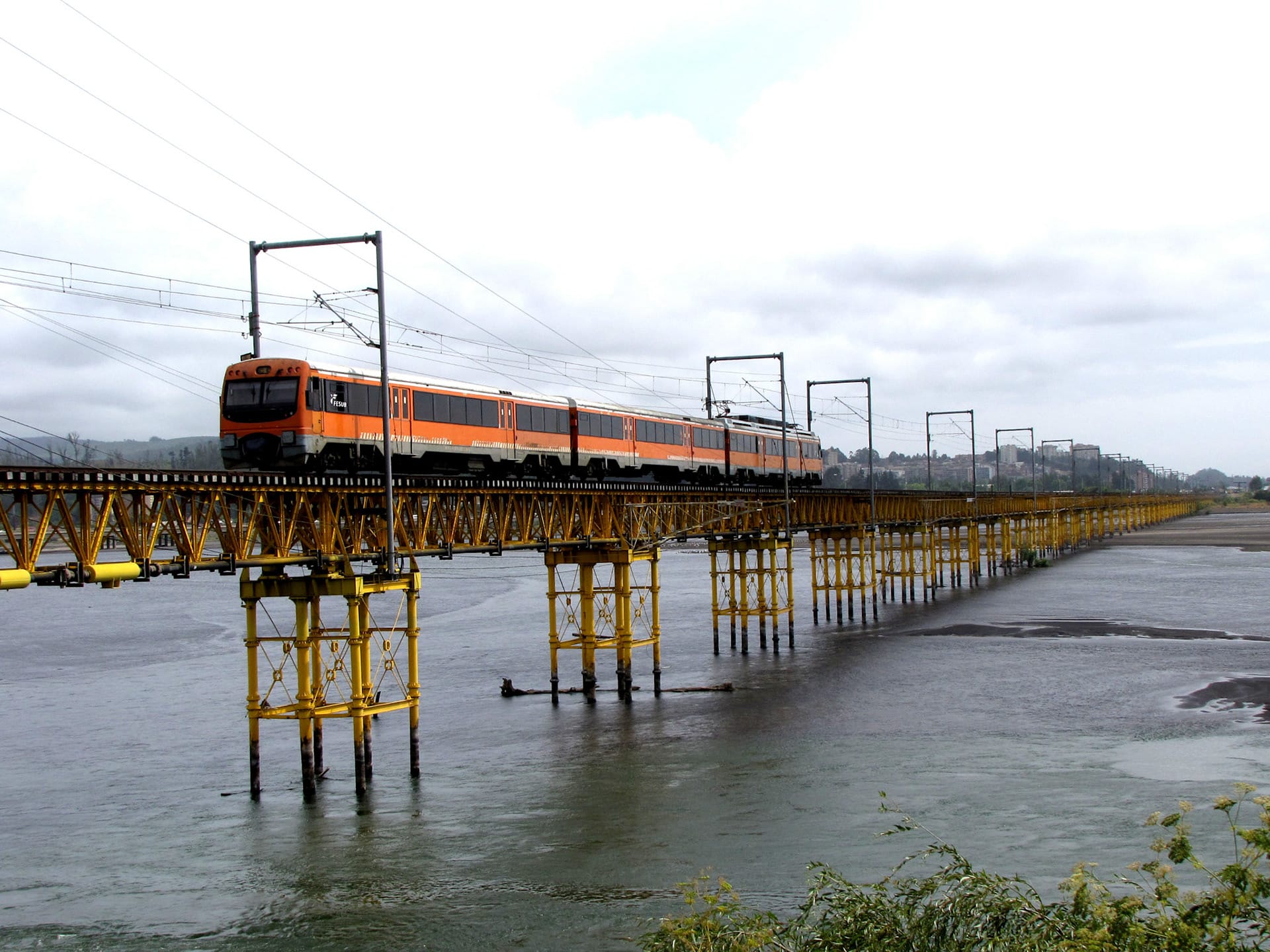 Dan importante paso para construir nuevo puente ferroviario sobre el río Biobío
