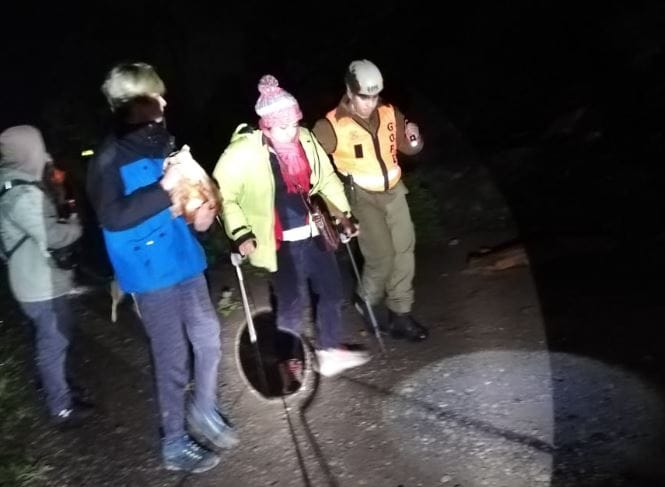 Rescatan a más de 100 personas atrapadas en la Desembocadura tras derrumbe