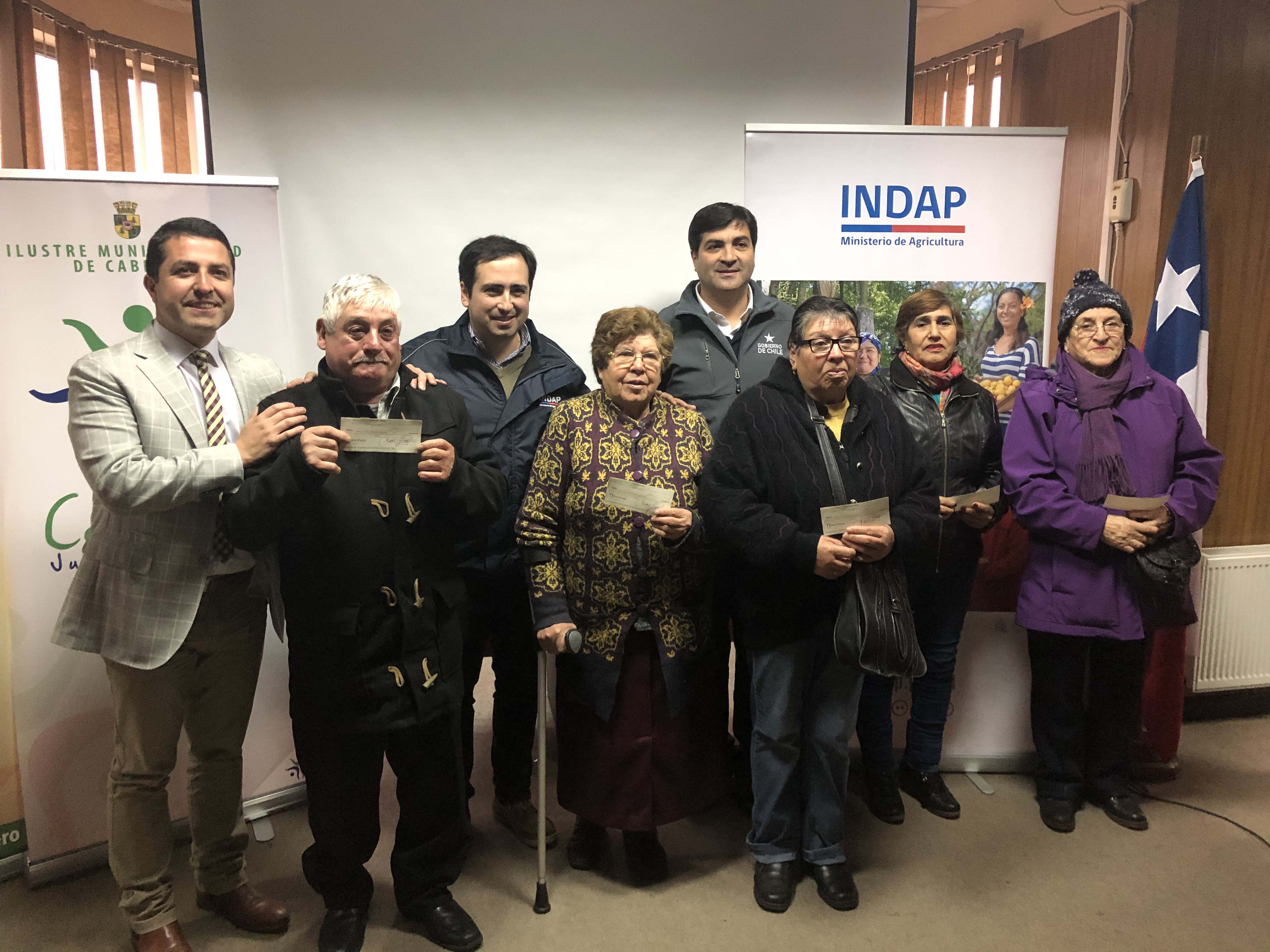 Más de 100 agricultores recibieron incentivos de trabajo para impulsar sus proyectos