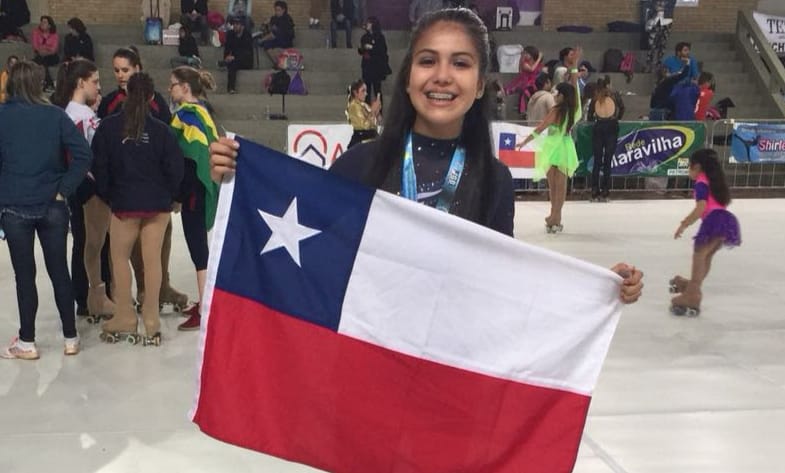 La joven sampedrina que es toda una promesa en el patinaje artístico