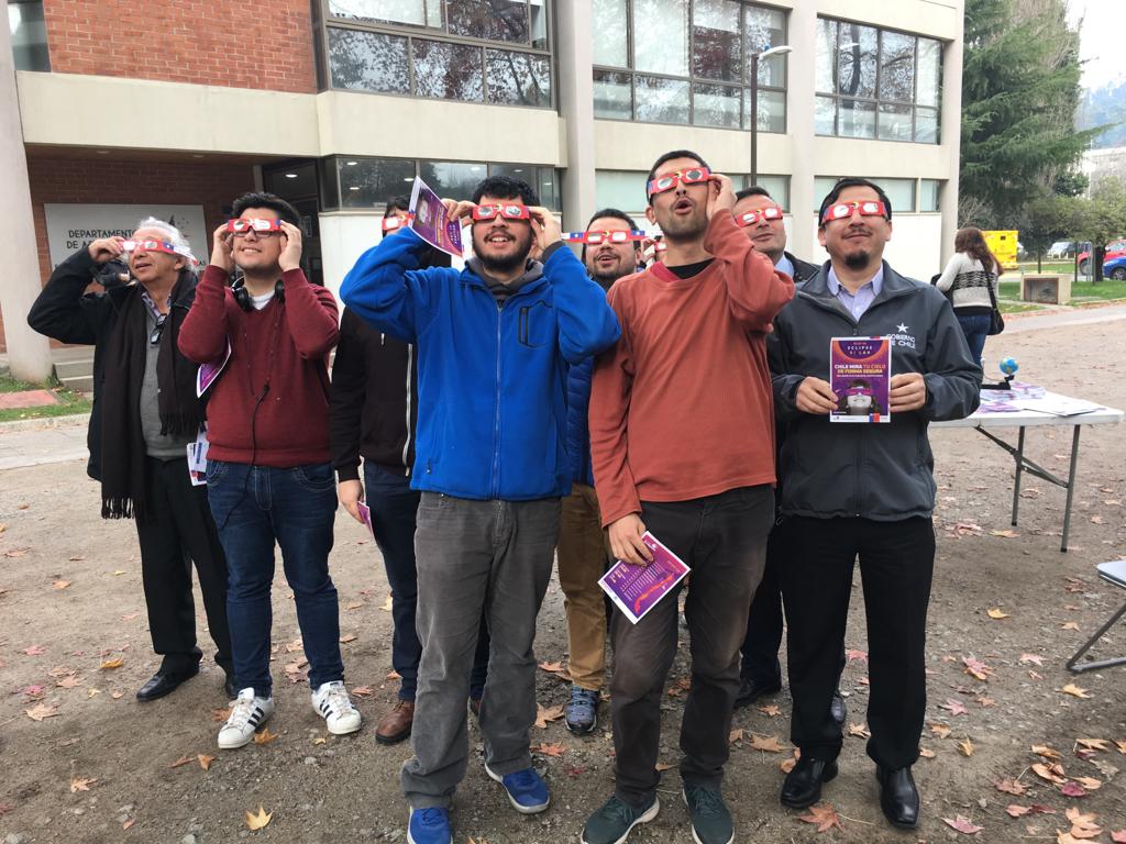 Sol quedará un 79% cubierto por eclipse en Concepción