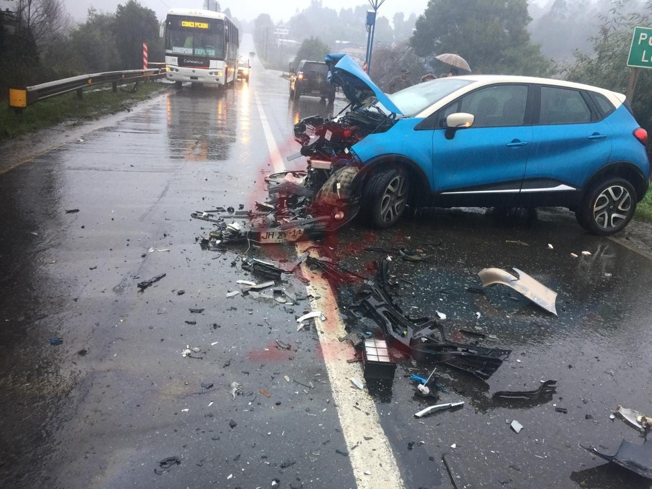 Un conductor muere y otro queda lesionado tras violento accidente de tránsito