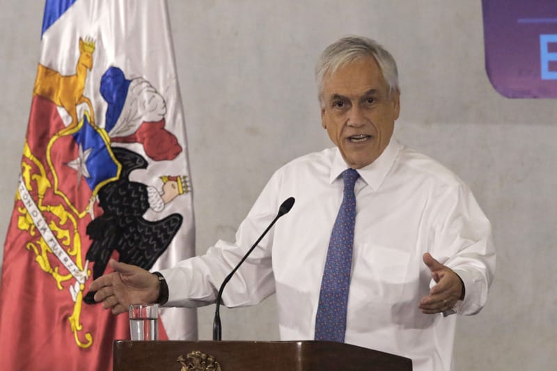 Presidente Piñera acusa que el paro docente es ilegal y sin ningún fundamento