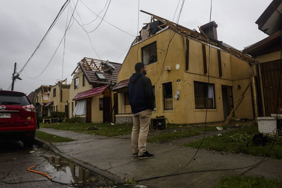 Estudio estableció que hubo 7 tornados en  2019: Los Ángeles, Concepción y Talcahuano las ciudades más afectadas