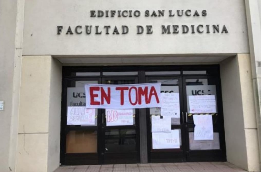 Una semana en toma completan seis edificios de la UCSC