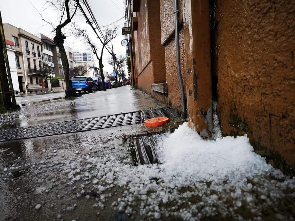Las imágenes que dejó la intensa lluvia de granizos en el Gran Concepción