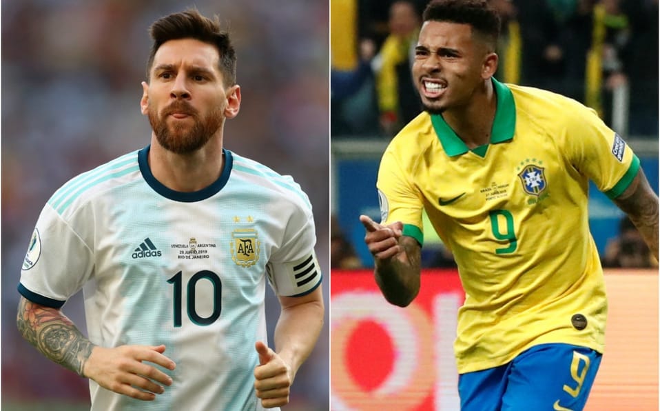Imperdible: revisa dónde y a qué hora ver Brasil vs. Argentina por la Copa América