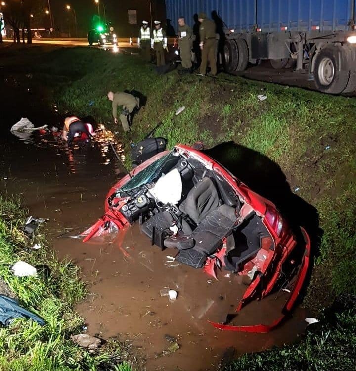 Había camión estacionado: explican fatal accidente en Autopista Concepción Talcahuano
