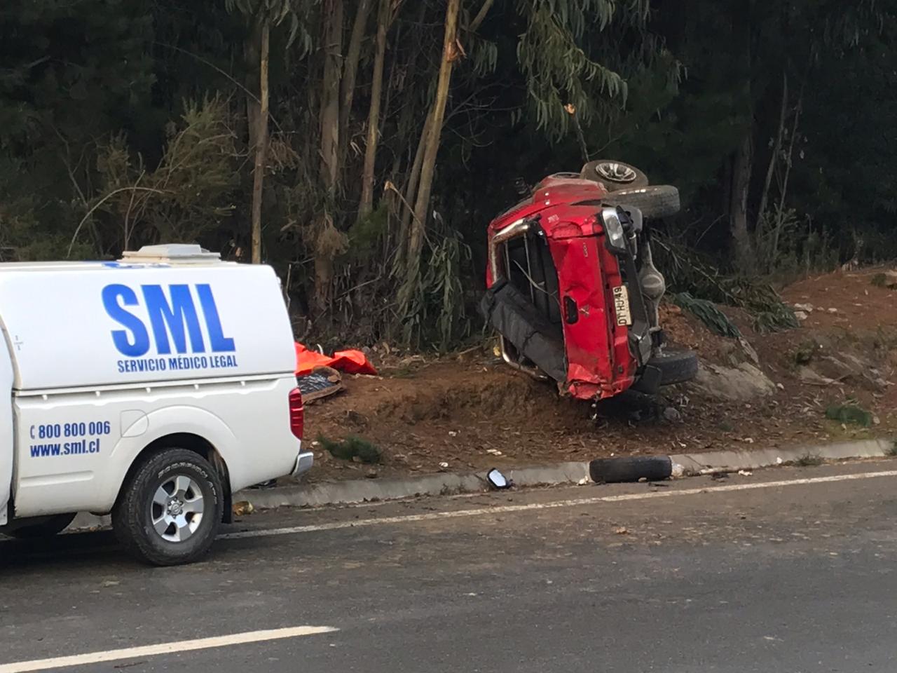 Mujer resultó fallecida en accidente en Coronel