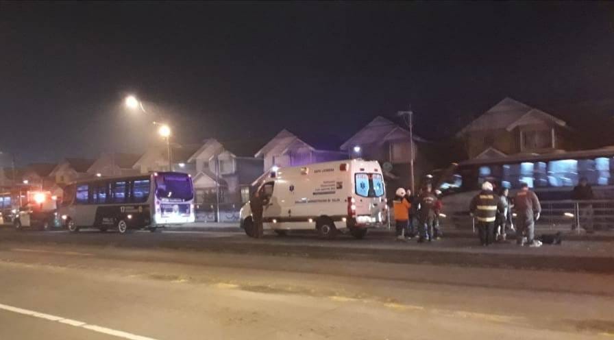 Una joven fallece tras ser atropellada por un microbus en Chiguayante