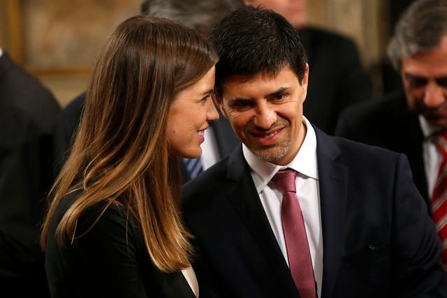Las emotivas palabras del ex ministro Díaz tras su quiebre con Millaray Viera