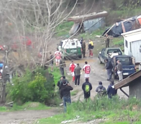 Penco: Jugador que fue expulsado volvió a la cancha a disparar