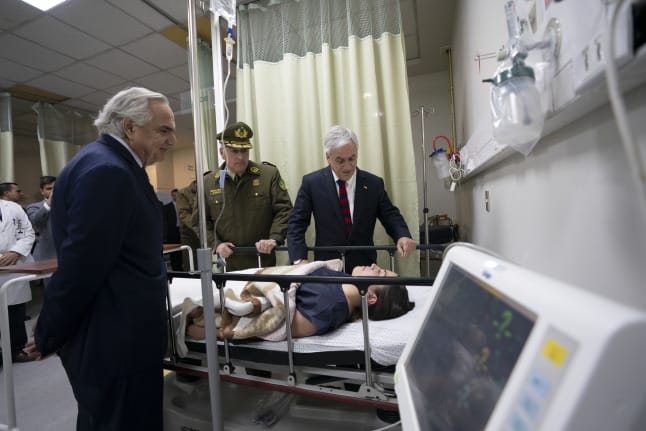 Presidente Piñera condena ataque con artefacto explosivo a Carabineros: “Se trata de un acto terrorista”