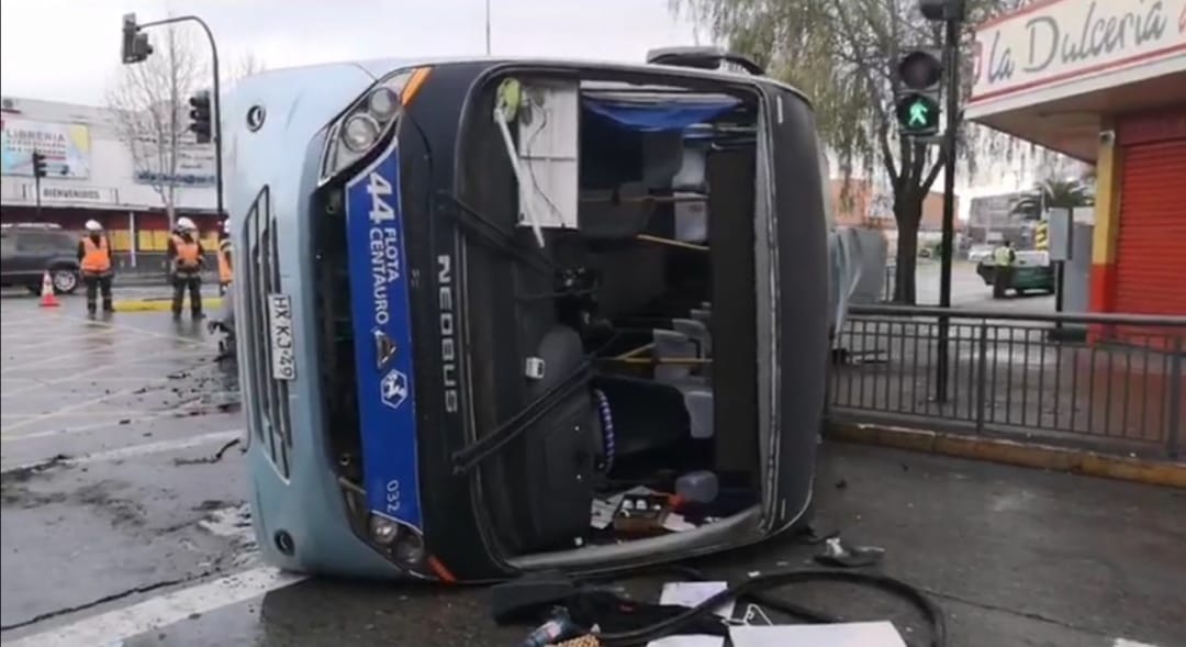Concepción: Conductor en estado de ebriedad provocó grave accidente