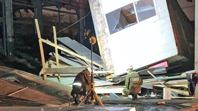 Talcahuano: Clausurarán empresa en la que mujer murió aplastada por container tras tromba