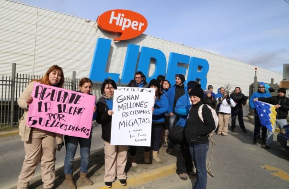 Termina huelga de los trabajadores de Lider tras lograr acuerdo con Walmart