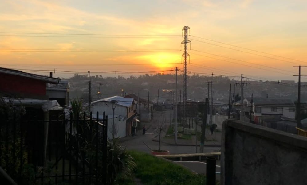 Al menos 6 personas damnificadas y 8 viviendas con daños dejó el sistema frontal en el Biobío