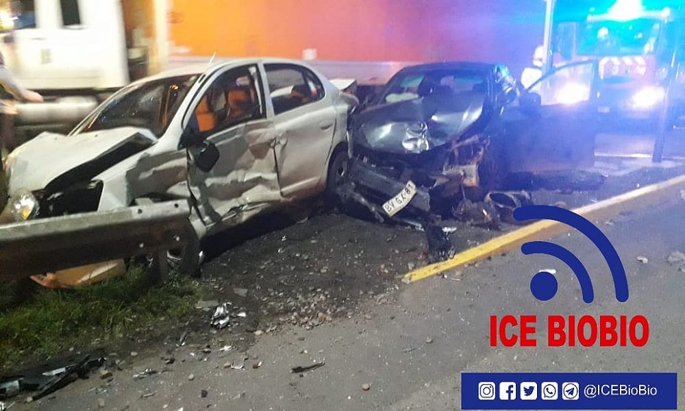 Rescatan a lactante herido: Grave accidente de tránsito en San Pedro de la Paz