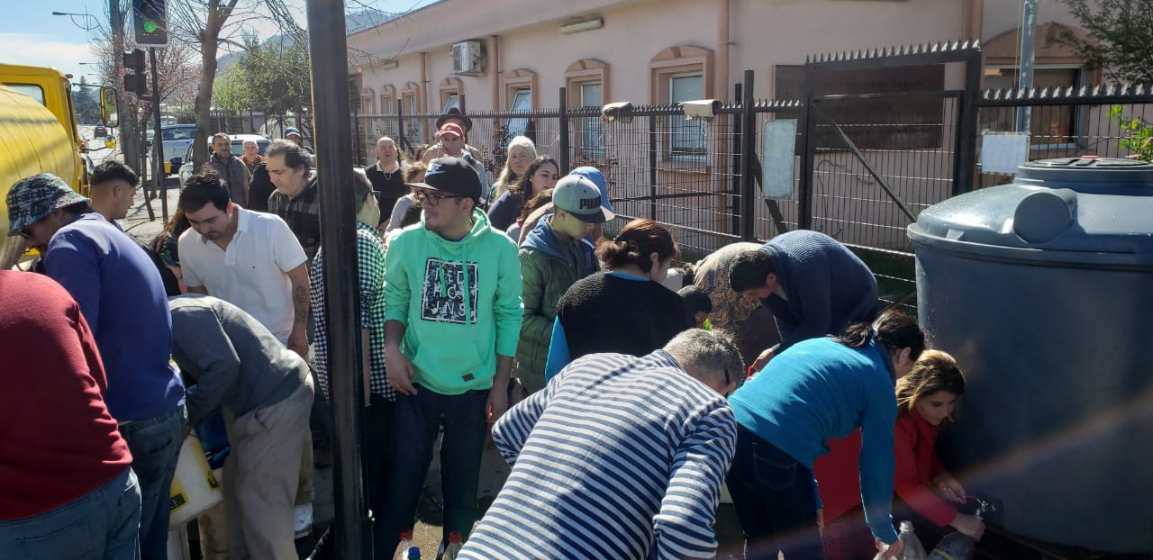 Essbio detalla los puntos en los que están instalados los 40 estanques para abastecerse de agua en Chiguayante