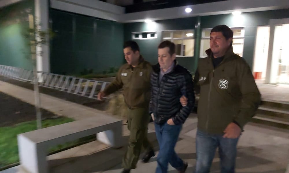Carabineros de Concepción reveló detalles que permitieron la captura del prófugo gerente de Linea Azul