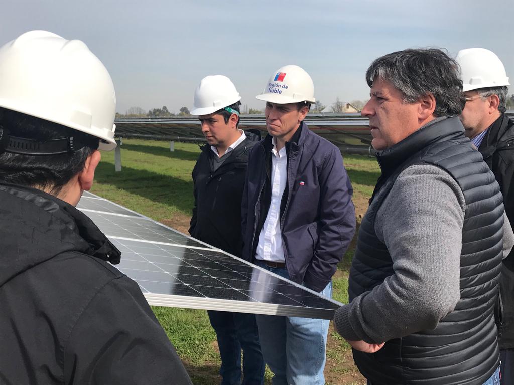 Entra en operación nuevo parque solar en Ñuble