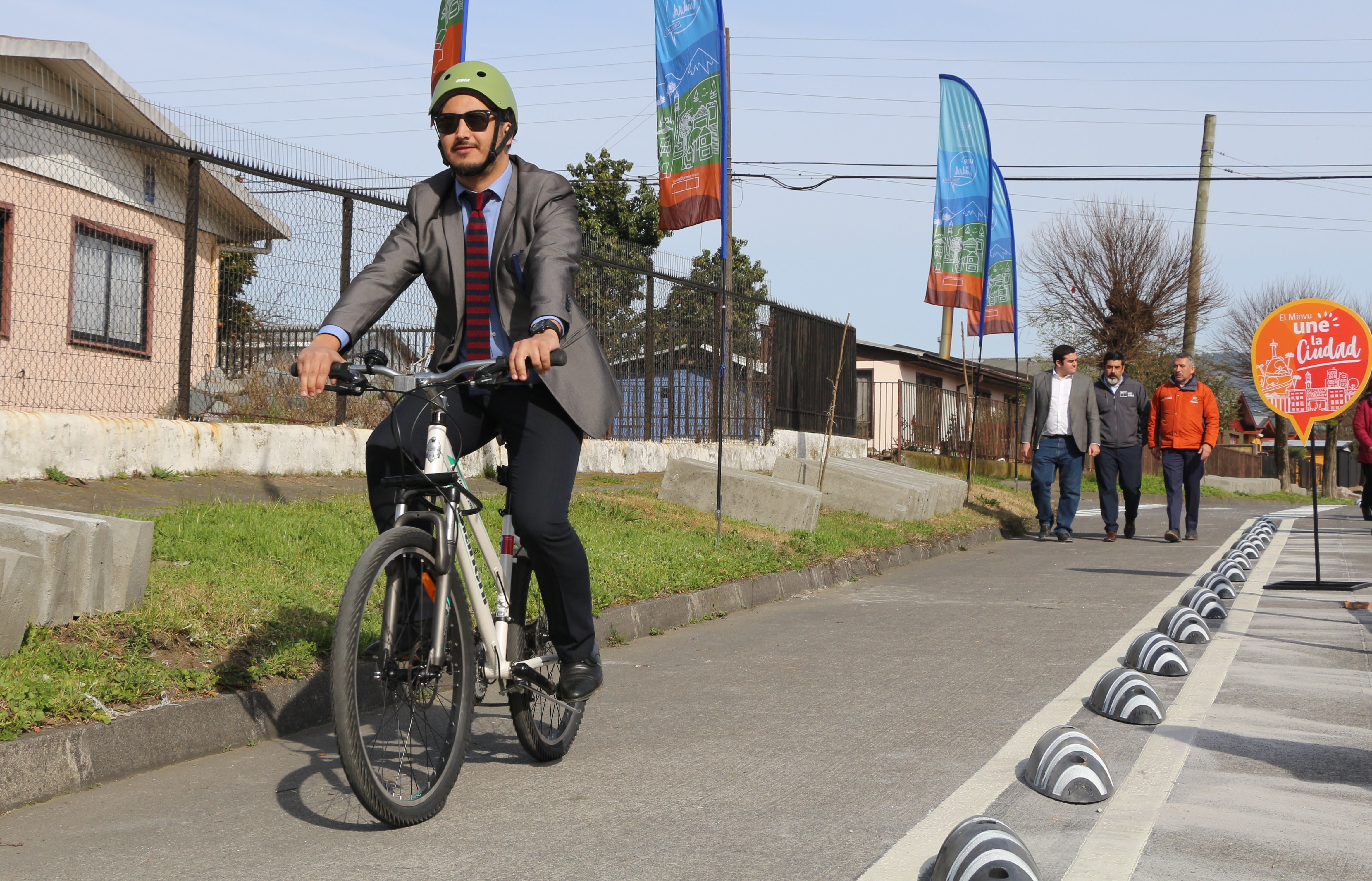 Chiguayante: Construyen más de tres kilómetros de ciclovía