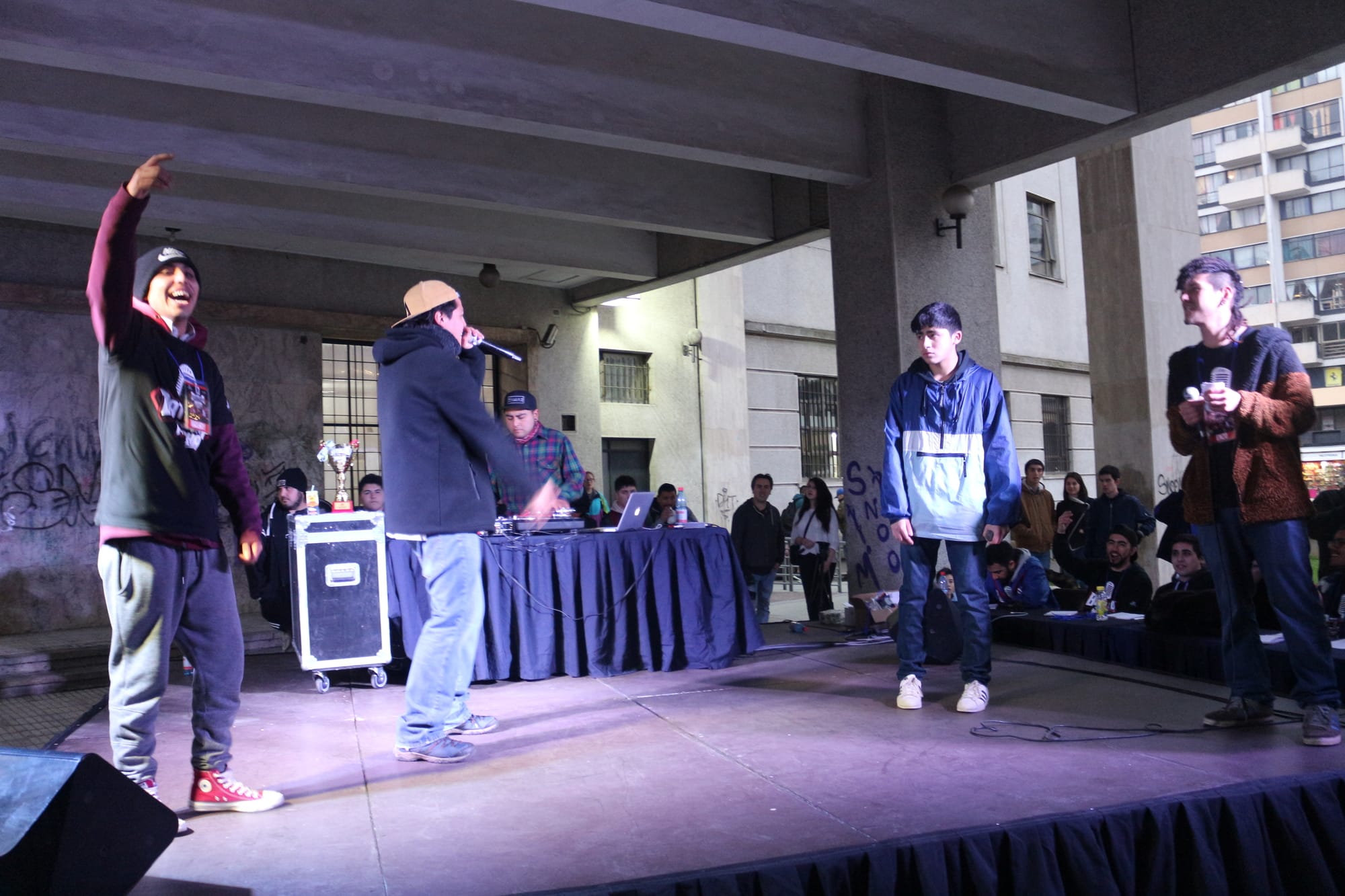 Lugares de Concepción fueron inspiración para batallas de freestyle