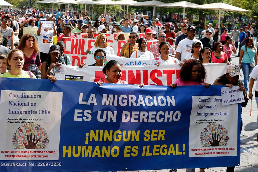 Comisión de DD.HH. de la Cámara de diputados rechazó marcha contra migrantes residentes en Chile