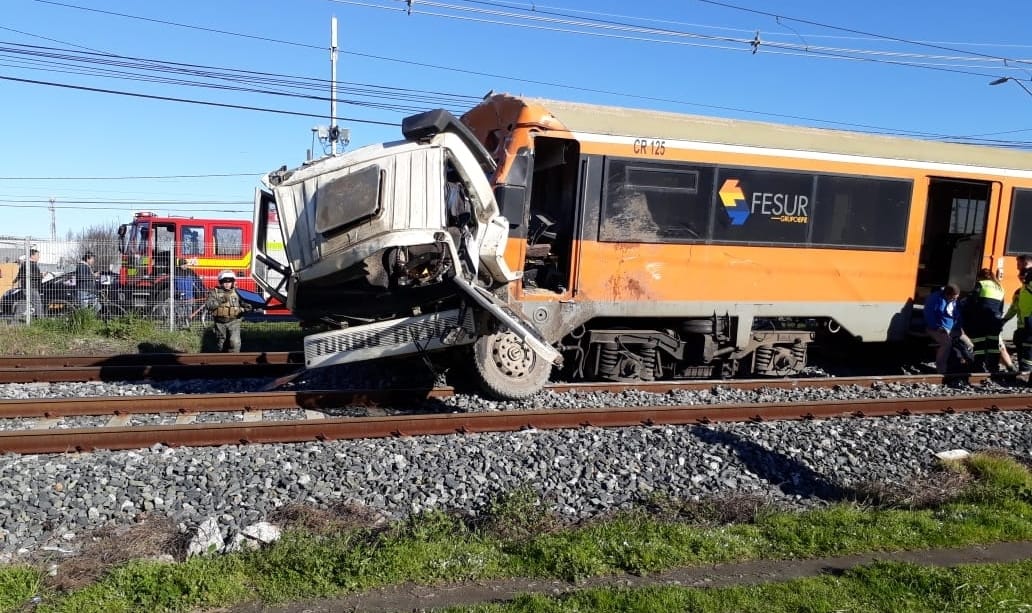 Suspende servicio de Biotrén por grave accidente ferroviario