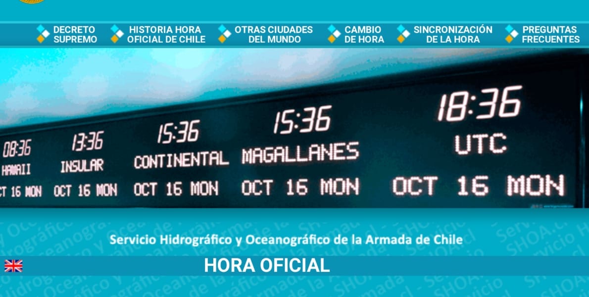 ¿Se cambió la hora de tu dispositivo? Esta es la hora oficial de Chile continental
