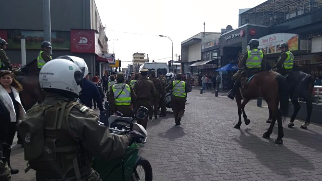 Seis detenidos y una tonelada de productos incautados deja operativo en Concepción