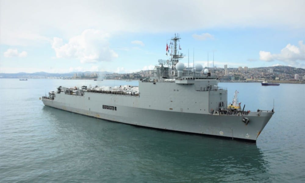 Casi la mitad de la dotación del buque Sargento Aldea está involucrado en brote de Covid-19