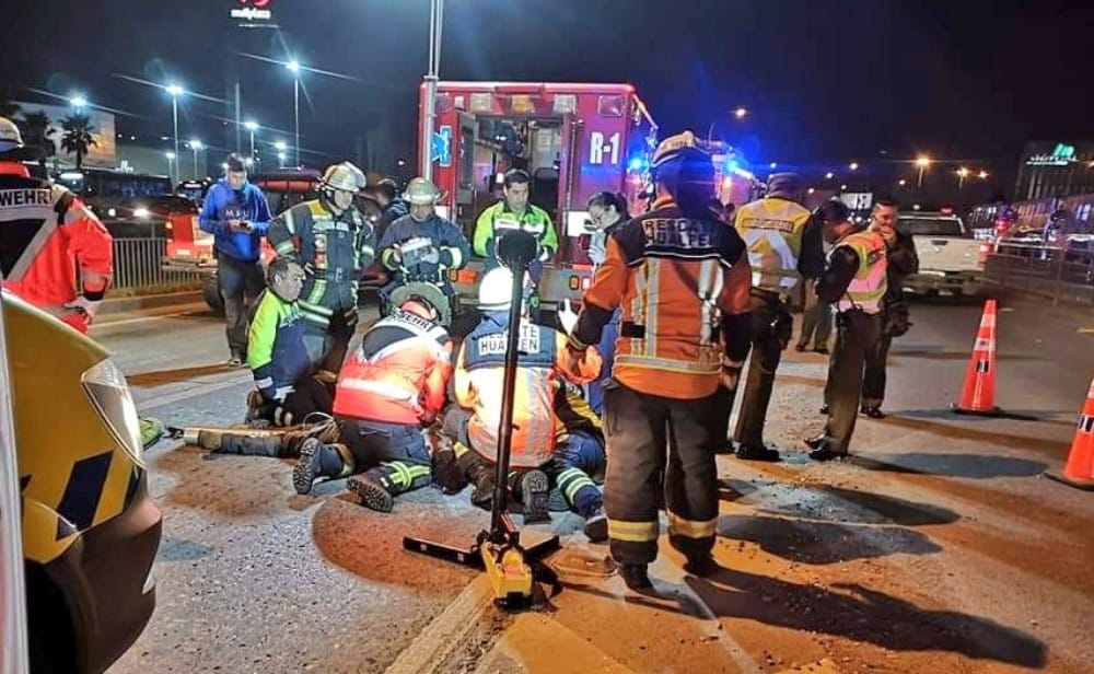 Muere hombre que fue atropellado bajo la pasarela del mall Trébol