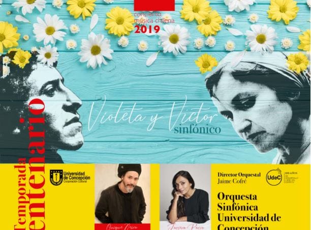 Violeta y Víctor Sinfónico: concierto en homenaje se presentará en Concepción