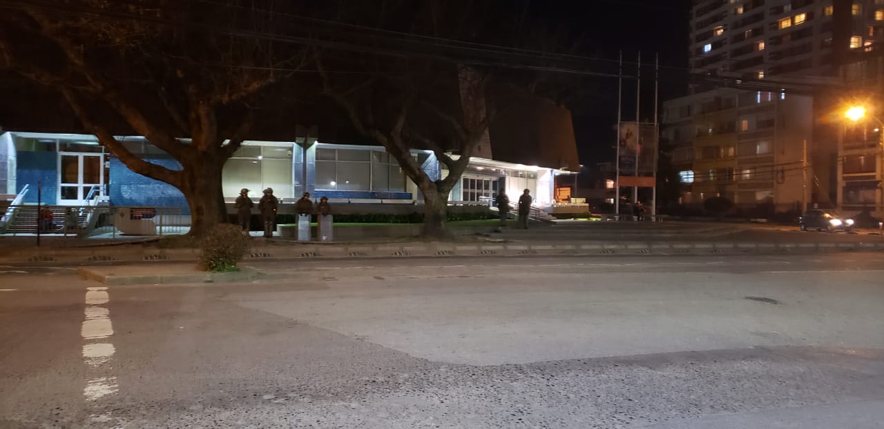 Evalúan copar de Carabineros la Universidad de Concepción en cada marcha