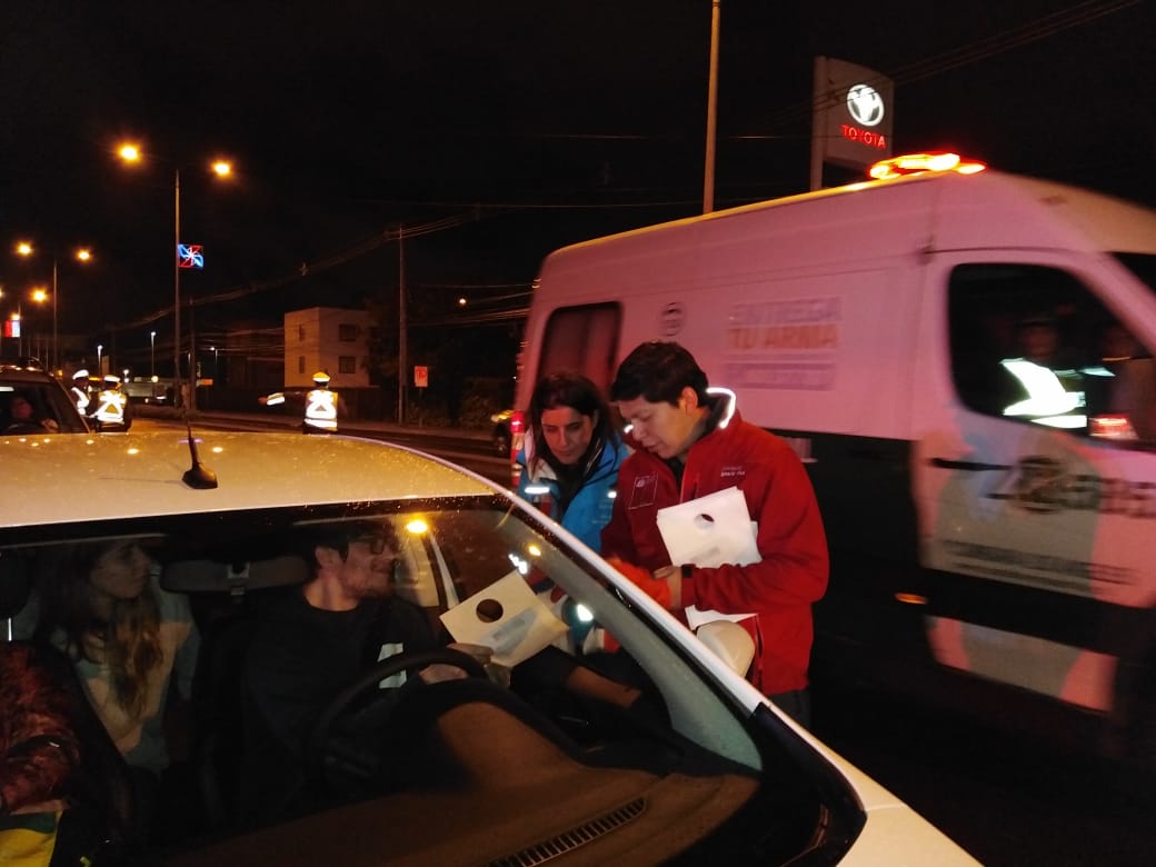 Narcotest deja una persona detenida en fiscalización del “18” en la Provincia del Biobío