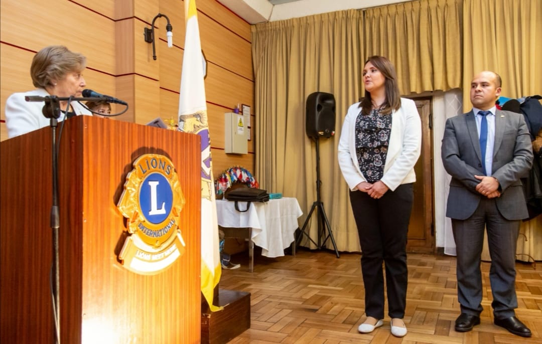 Primera migrante del Club de Leones de Concepción: “Me identifico con el poder ayudar a quienes realmente lo necesitan”